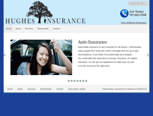 Tablet Screenshot of hughesinsllc.com